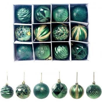 60mm Christmas Bauble Set of 12