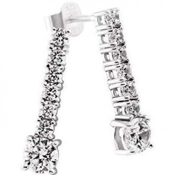 Pendientes de Plata Diamonfire con Circonitas 6216061082