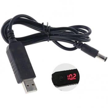 PowerLine USB 5 V‑12 V con Incremento 2,1 mm para WiFi