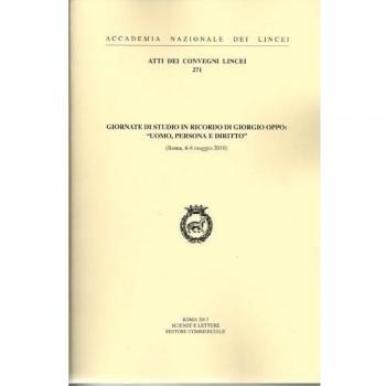 Giornate di studio in ricordo di Giorgio Oppo: Uomo, persona e diritto