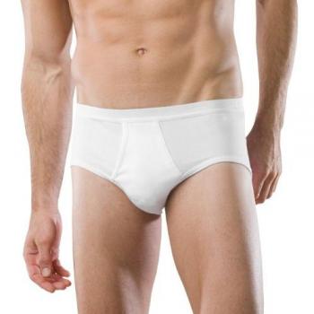 Schiesser Herren Sportslip Feinripp Weiß 10er Pack