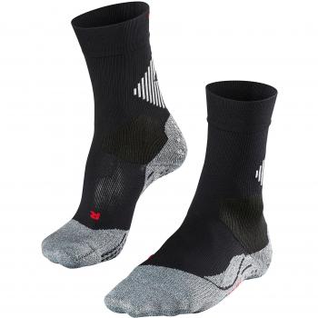 Falke 4‑Grip Performance Socks – Black Mix, UK 4‑5 Men's Size