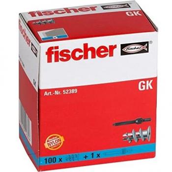 Fischer 52389 GK Drywall Anchor – Standard Edition