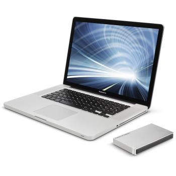 LaCie Porsche Design Mobile Drive 2TB Silver USB 3.0+Cable USB Type-C