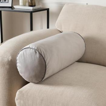 Soft Supportive Neck Roll Pillow for Sofa and Bed