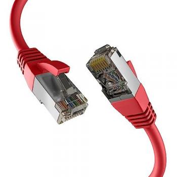 Cable de red M-Cab EC020200297 Rojo 15 m Cat8.1 S/FTP (S-STP)