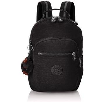 Kipling SEOUL GO Sac à dos scolaire, 44 cm, 27 litres, Noir (Noir profond)
