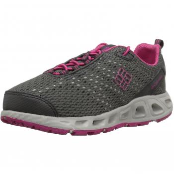 Columbia Drainmaker III, Scarpe Sportive Bambina, Dark Grey/Ultra Pink