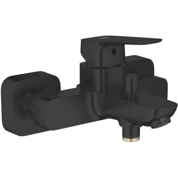 Mitigeur de baignoire Grohe Cubeo noir mat