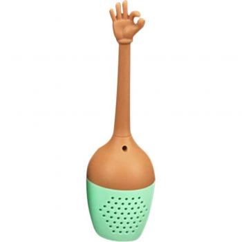 Théière en silicone forme main