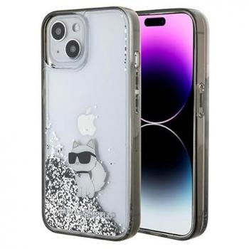Karl Lagerfeld Cover iPhone 15 Glitter Choupette