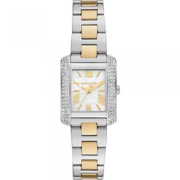 Michael Kors Armbanduhr „Emery“ – 22 mm, Edelstahlarmband, Perlmutt‑Zifferblatt