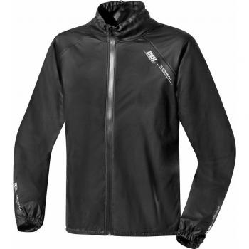 Giacca Antipioggia Impermeabile Moto iXS Saint Nero