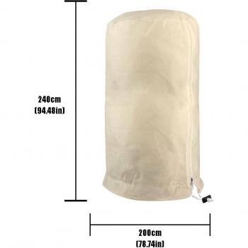 25# Drawstring Plant Cover for Frost Protection