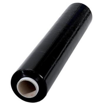 Commercial Size Black Stretch Film Wrap 20 Micron 500mm x 300m