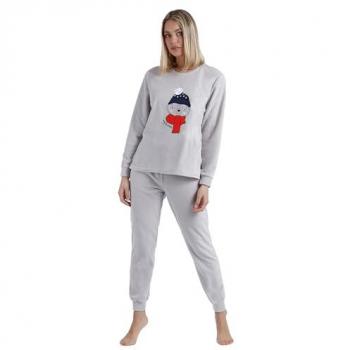 Morgenmaus Langarmpyjama für Damen