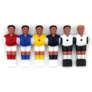 Vivid Character 11PCS Soccer Players for Mini Foosball Table