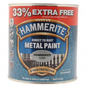 50ML 33% HAMMERITE HAMMERED SILVER