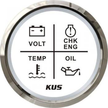 KUS 52mm 4-LED Meter with Backlight