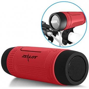 Accessori smartphone Zealot S1 Speaker Multifunzionale Bluetooth Rosso