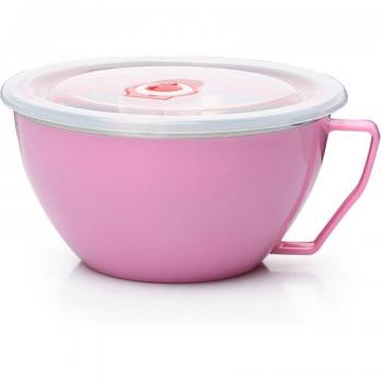 600ml Stainless Steel Bowl with Handle for Rice and Soup
