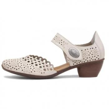 Rieker Damen Schuhe mit Klettverschluss