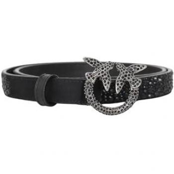 PINKO Black Belt for Women, Size M