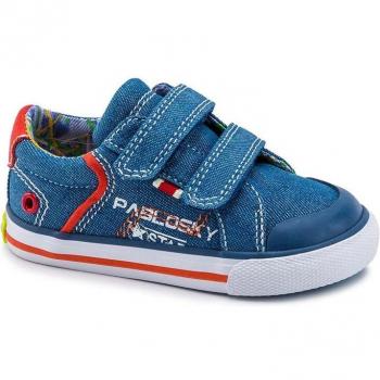 Zapatillas de lona Pablosky con doble cierre adherente