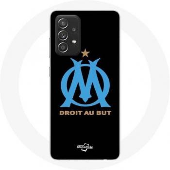 Samsung Galaxy A33 5G Case mit Olympique de Marseille Logo, schwarz