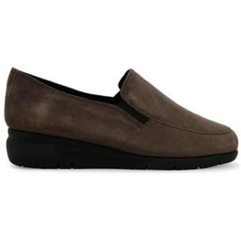 Mocassino comodo in camoscio beige – K55234Z