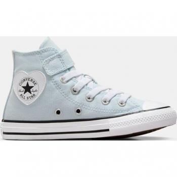 Converse Mädchen Sneaker Chuck Taylor All Star Herz Patch Easy-On Blau