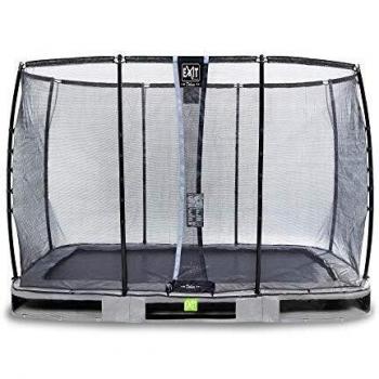 EXIT Elegant Ground Premium 214×366 cm – Grau, Rechteckig, Deluxe Sicherheitsnetz