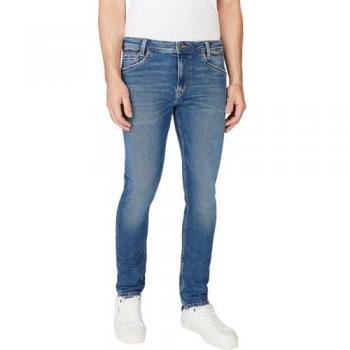 Vaquero Pepe Jeans Spike Taper Fit Hombre Efecto Desgastado