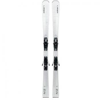 Primetime N2 Damen Skis, 144 cm, weiß – mit Elan EL 9.0 GW Shift Bindungen