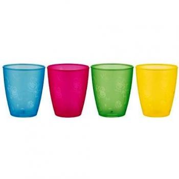 Nûby Trinkbecher aus PP 4er Pack in bunt