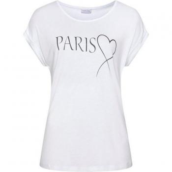 LASCANA Damen T-Shirt, weich, mit Print, casual