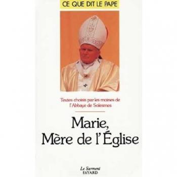 Marie mère de l'Eglise: