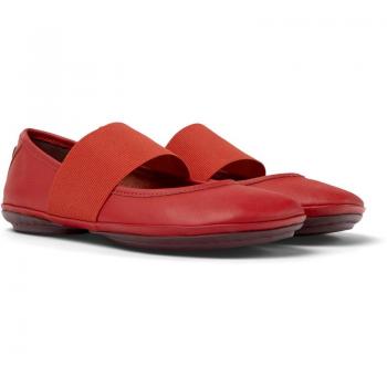 Bailarinas Camper para mujer en color rojo, modelo 21595-199, piel
