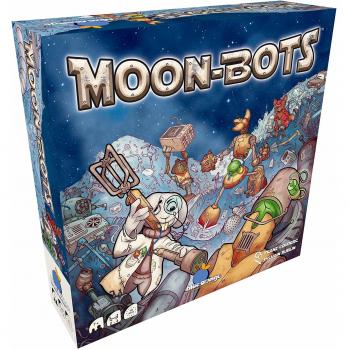 MoonBots: Multicolor Robot Combat Board Game (BLUBB01) – 2‑4 Players