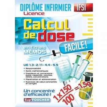 Calcul de dose facile en mémos fiches