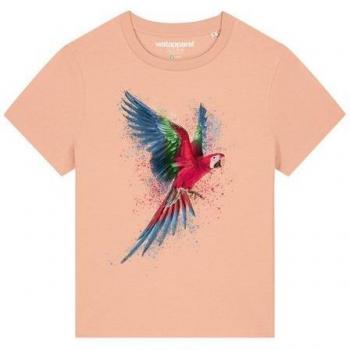 Watapparel T-Shirt für Frauen mit Papagei