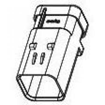 TE Connectivity 12-Pin AMPSEAL16 Connector Housing 776539-2