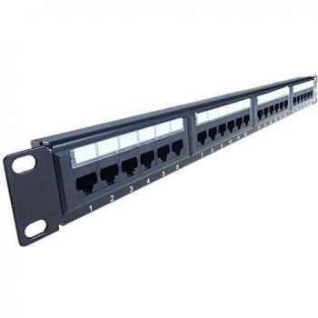 Connekt Gear 24 Port 1U Cat6 Patch Panel