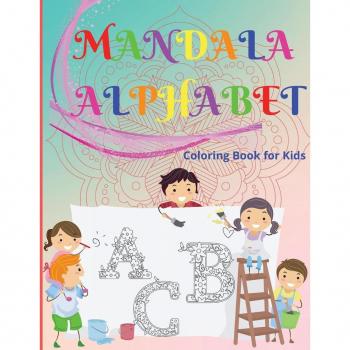 Mandala Alphabet Coloring Book for Kids