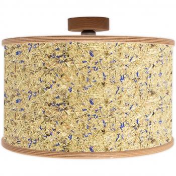 Almut 2610 Hanging Lamp Ø45cm Hay/Cornflower Blue