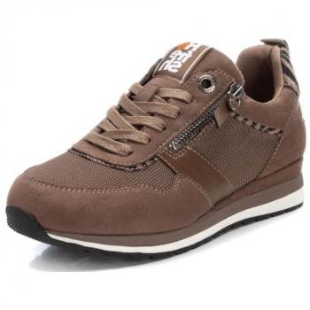 Refresh para mujer. 17232802-TAUPE Zapatillas 172328 marrón (36), Plano, 1 a 3cm, Cordones, Casual