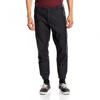 Pantalones cómodos TOM TAILOR para hombre, negro (black 2999) W34/L32