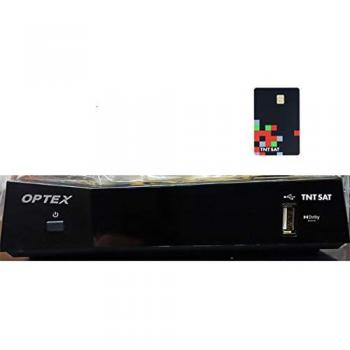 Satélite TNT Optex ORS 9990‑HD – Forfait Carte 4 An