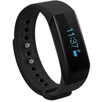 Nilox Ernest, Activity Tracker Unisex, Nero/Rosso, Misura Universale