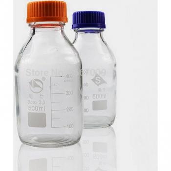 100ml to 2000ml Glass Sample Bottle with Screw Cap